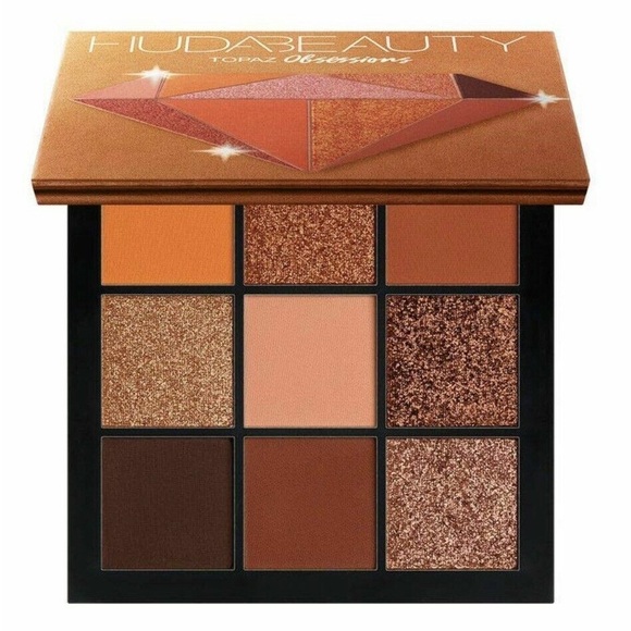 HUDA BEAUTY Other - Huda Beauty Topaz Obsessions Brown Orange Eyeshadow Palette NEW